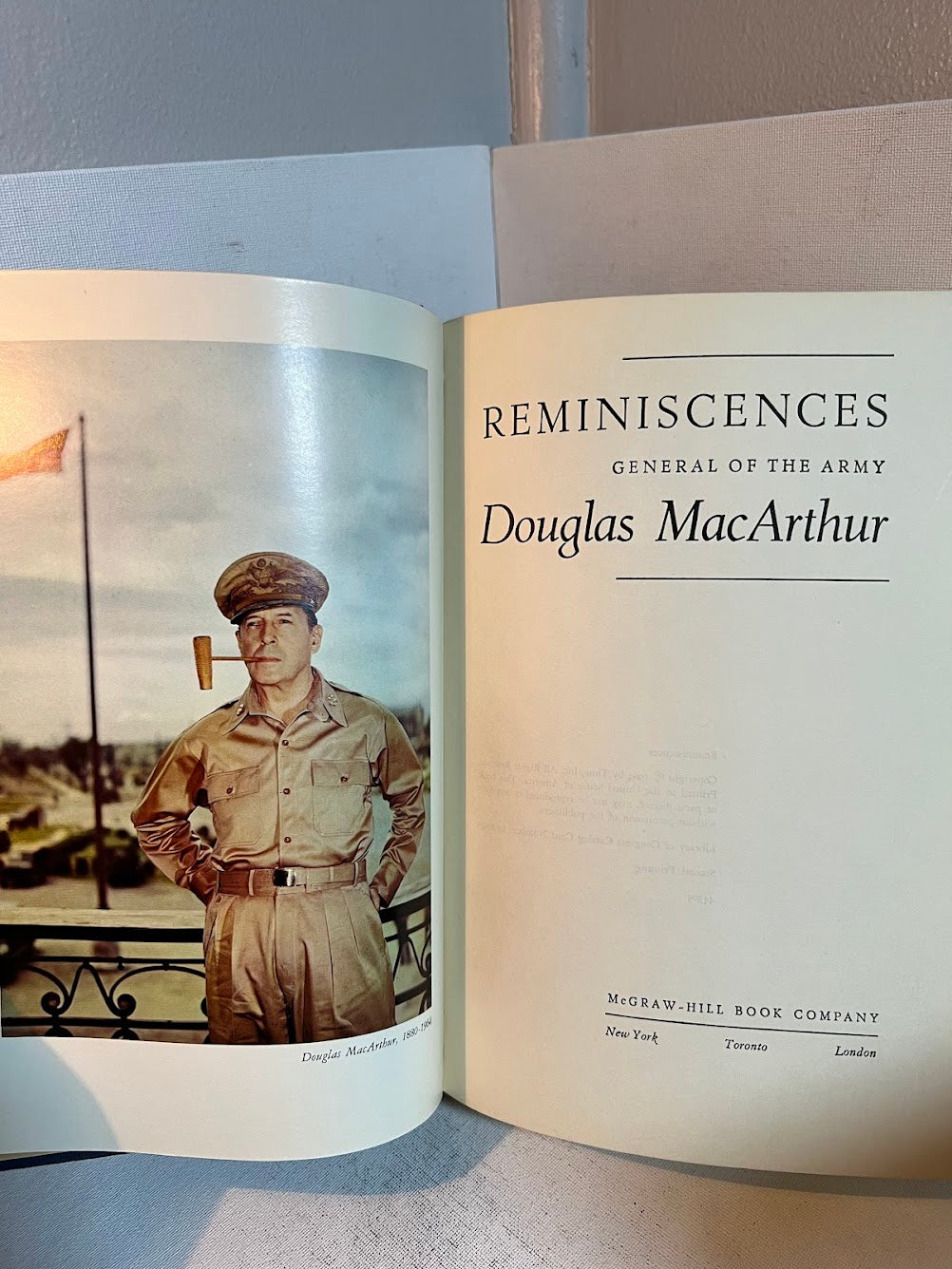 Reminiscences by Douglas MacArthur