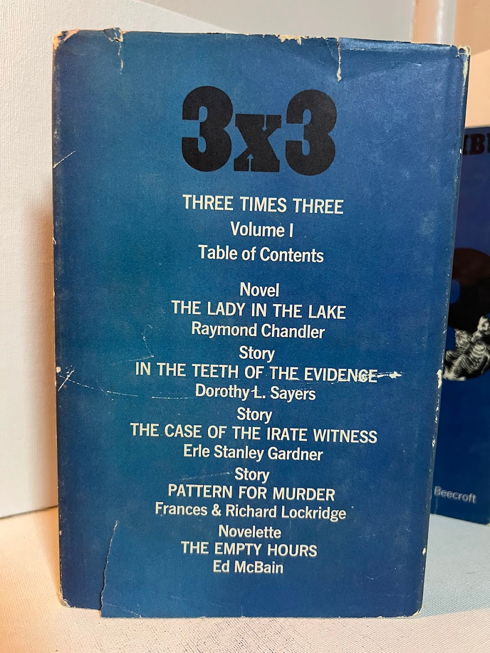 3x3 A Mystery Omnibus edited by Howard Haycraft and John Beercroft