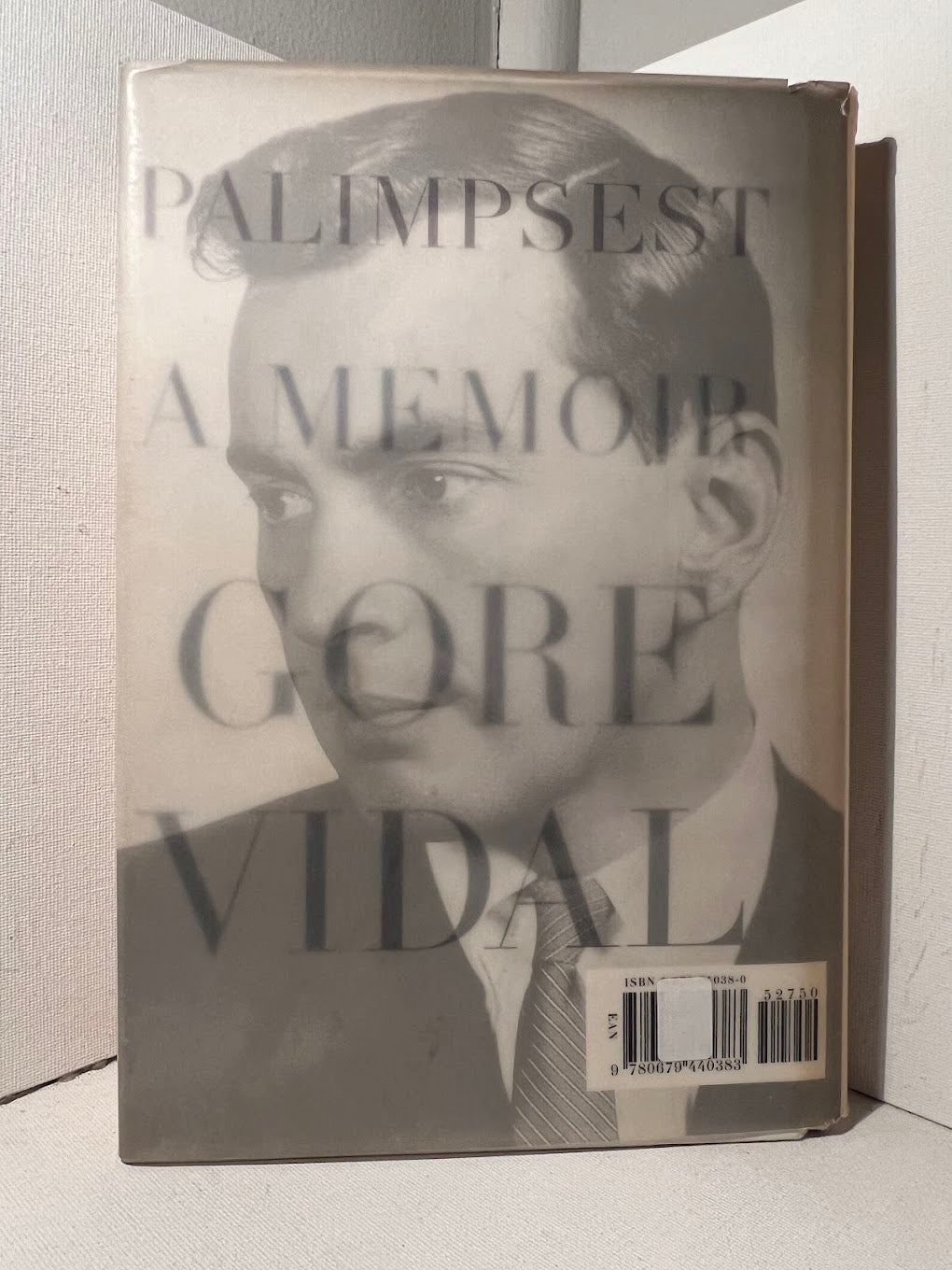 Palimpsest A Memoir by Gore Vidal