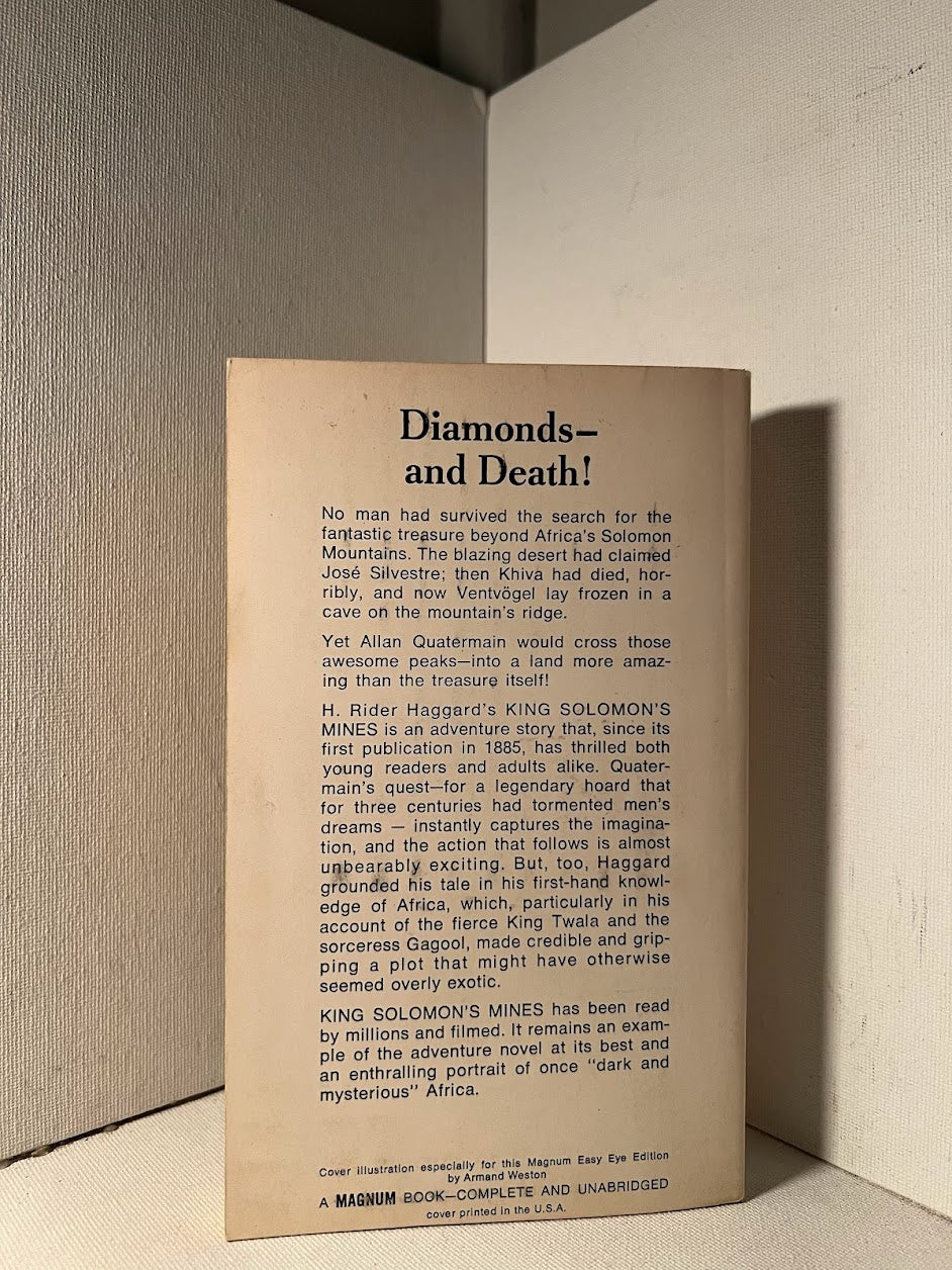 King Solomon's Mines by H. Rider Haggard