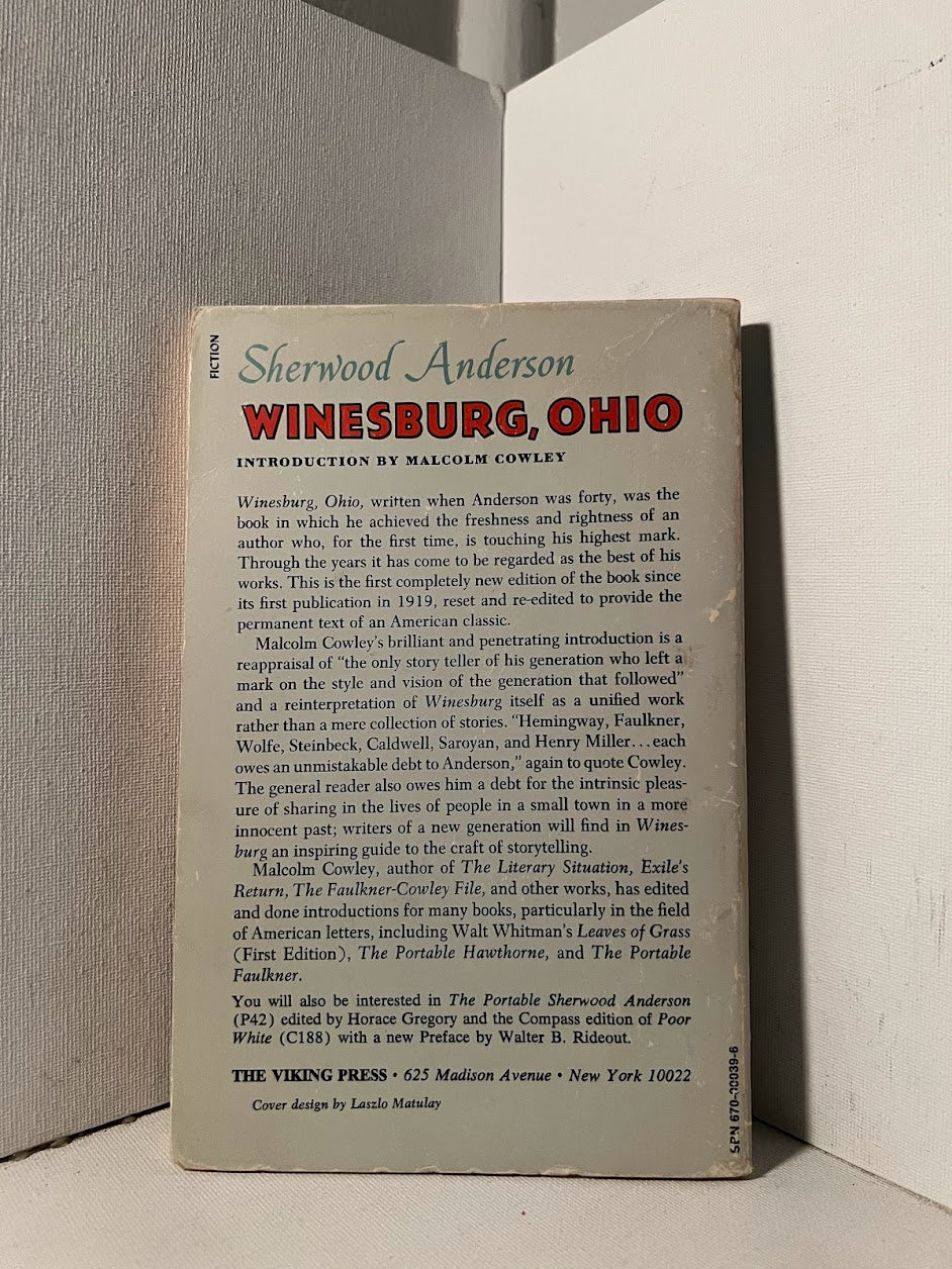 Winesburg, Ohio by Sherwood Anderson