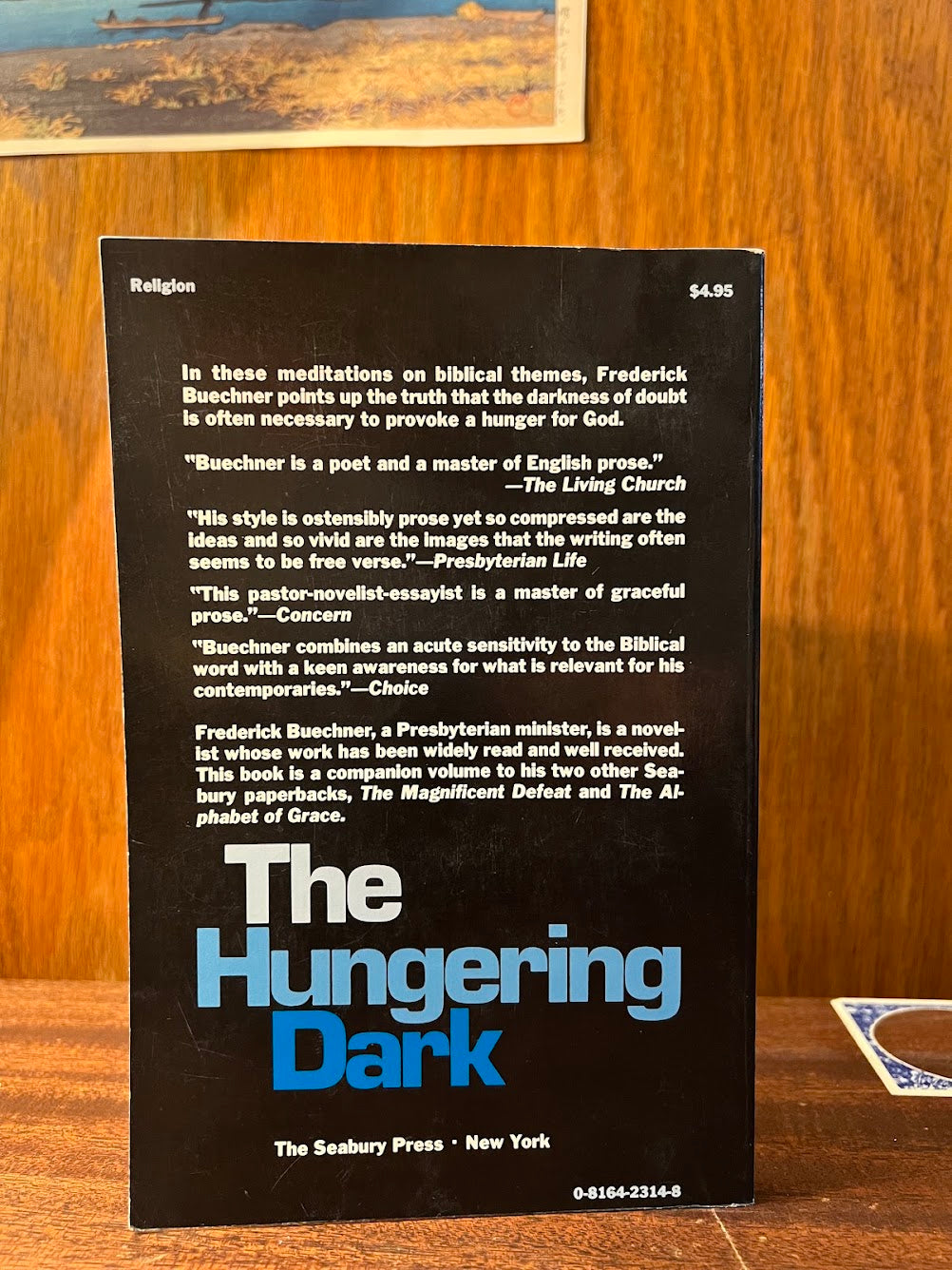 The Hungering Dark by Frederick Buechner