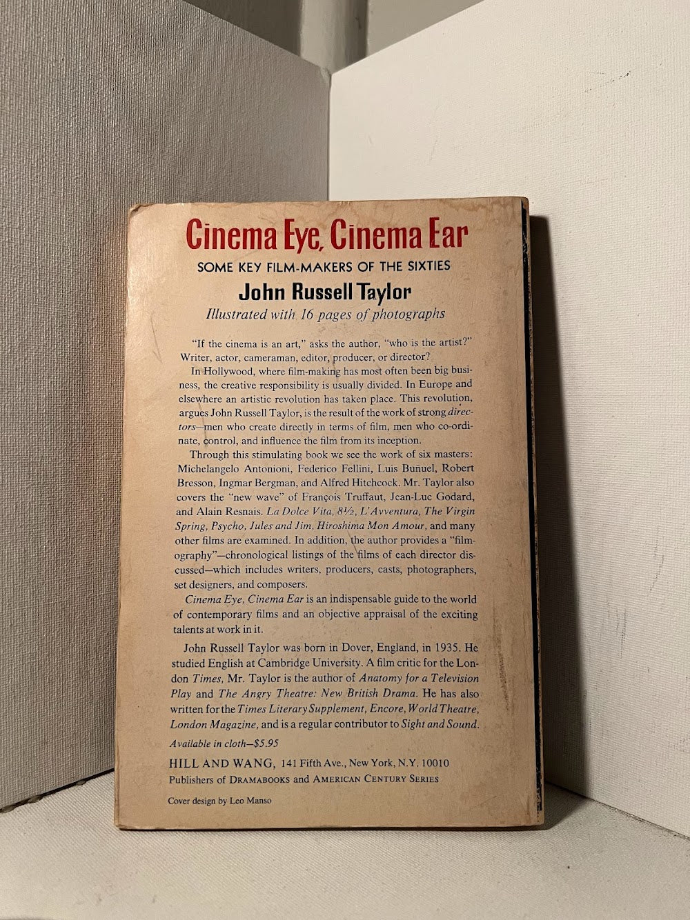 Cinema Eye, Cinema Ear by John Russell Taylor