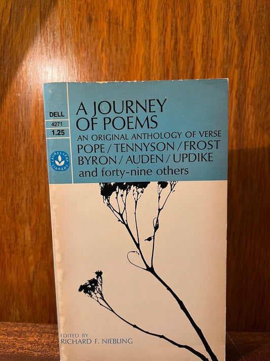 A Journey of Poems edited by Richard F. Niebling