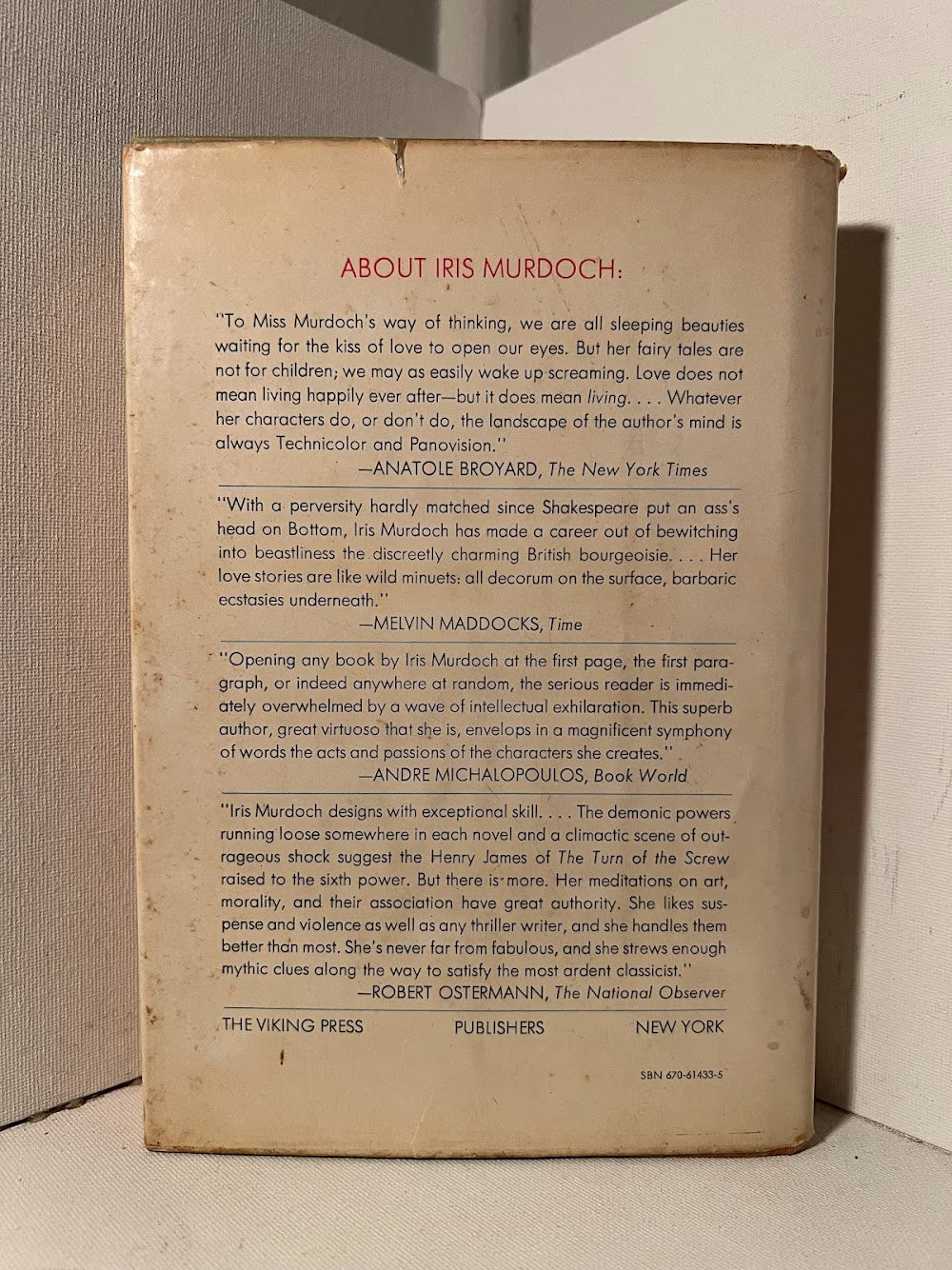 The Sacred & Profane Love Machine by Iris Murdoch