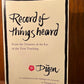 Record of Things Heard by Dogen