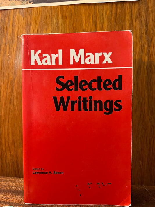 Selected Writings by Karl Marx