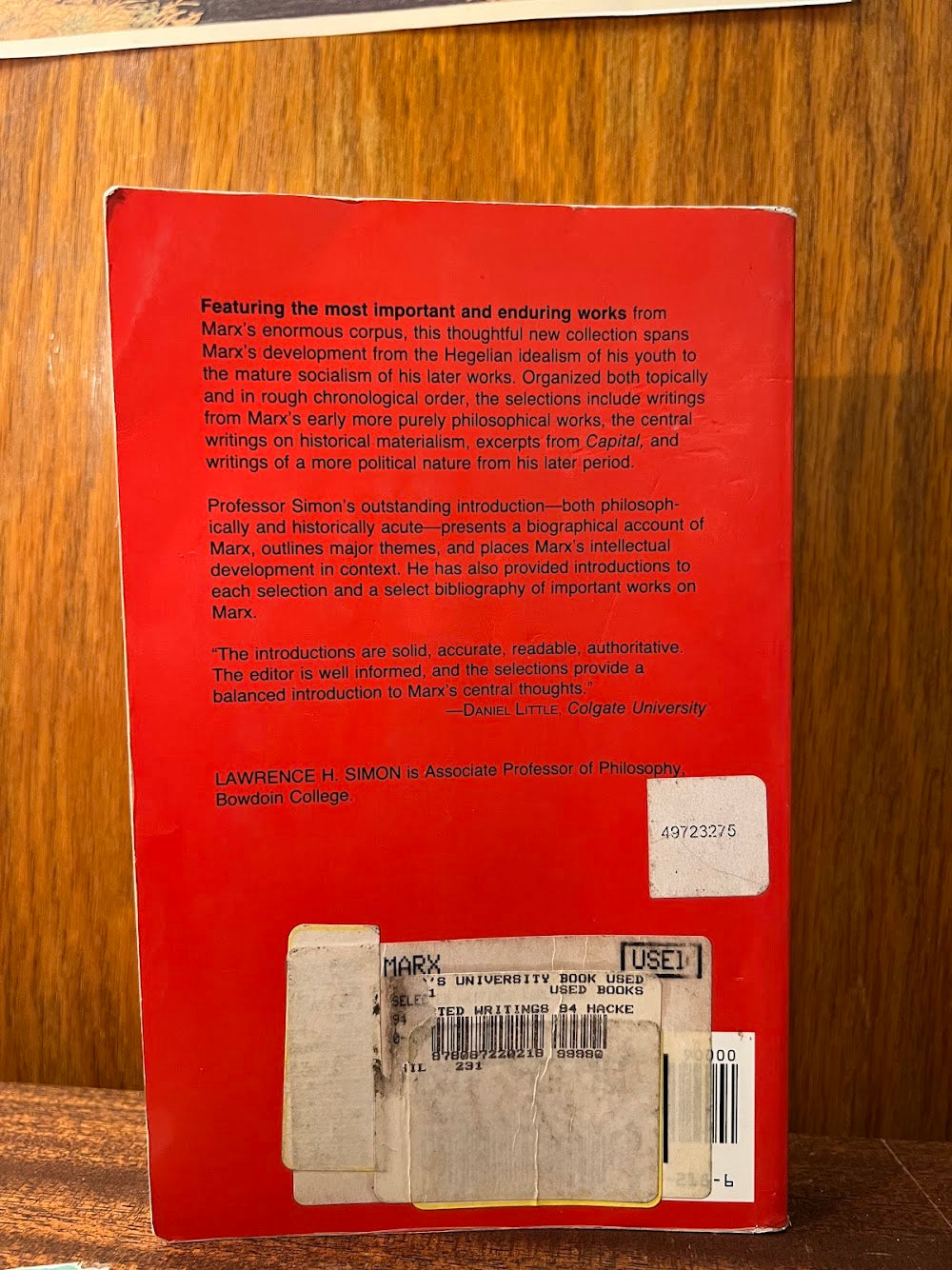 Selected Writings by Karl Marx