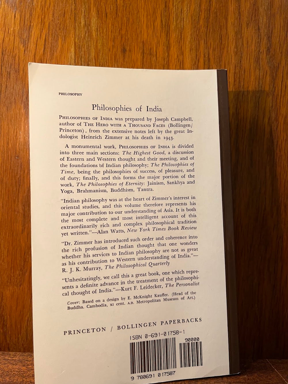 Philosophies of India by Heinrich Zimmer