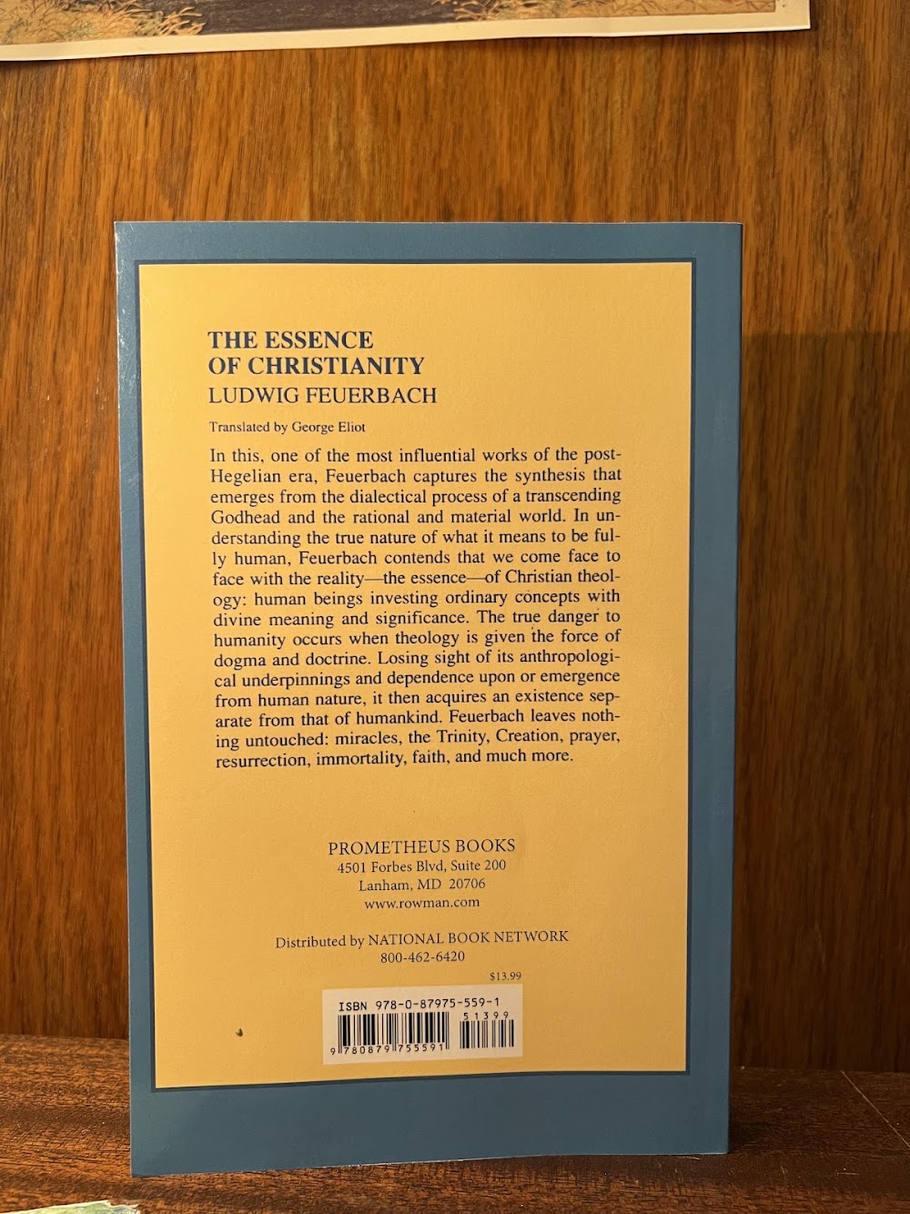 The Essence of Christianity by Ludwig Feuerbach