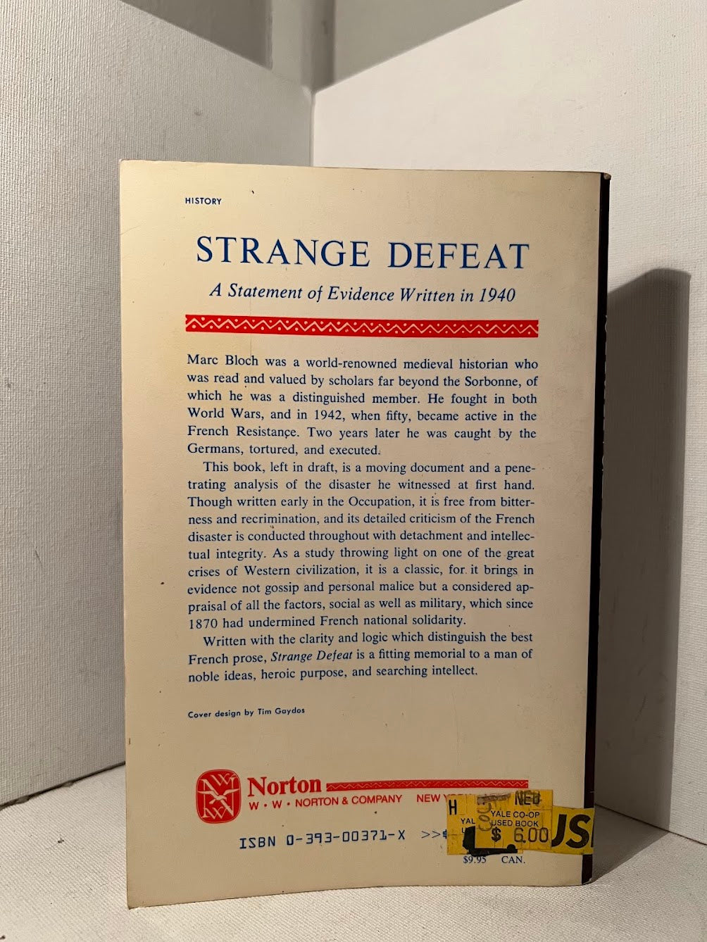 Strange Defeat by Marc Bloch