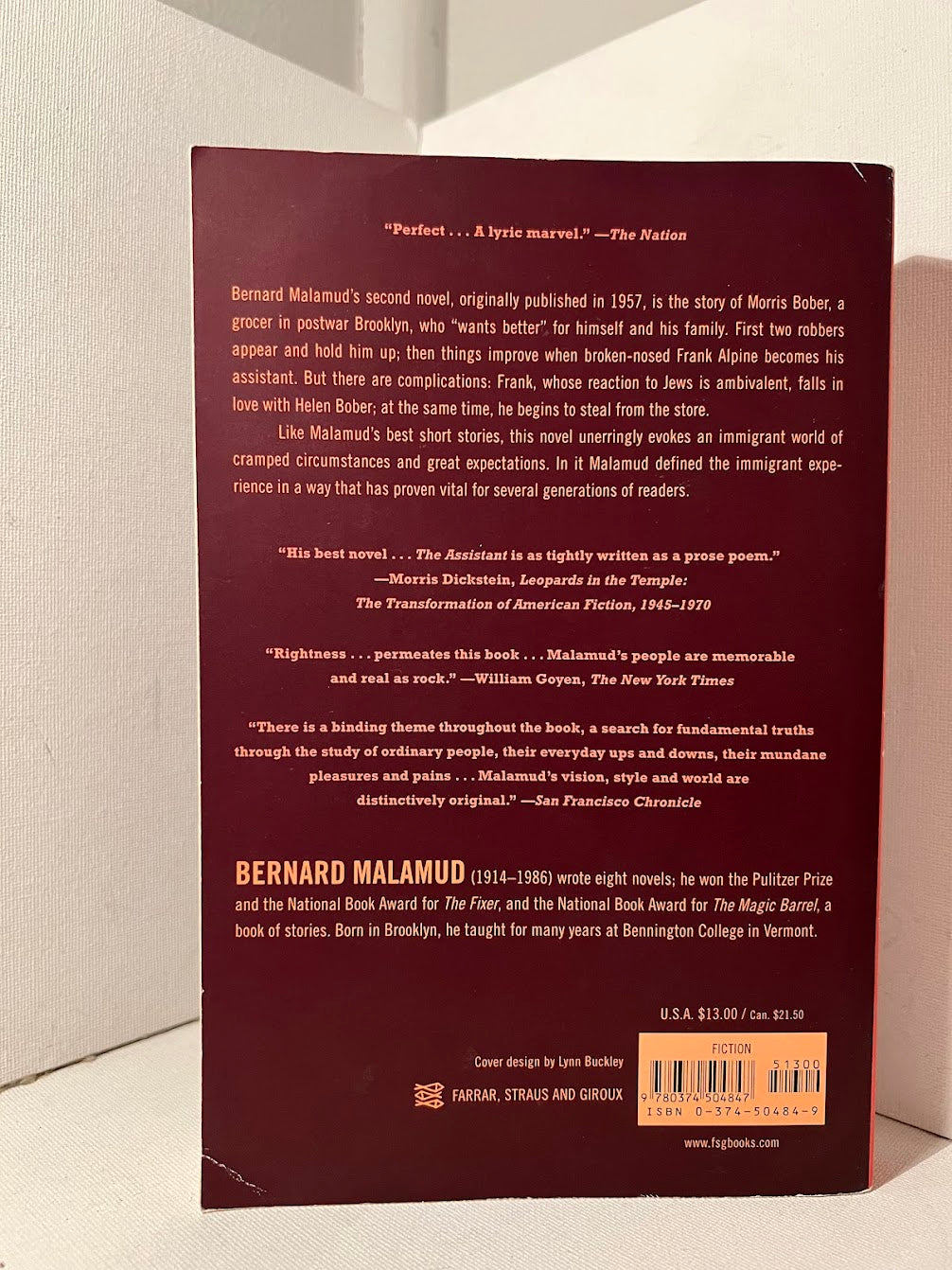The Assistant by Bernard Malamud