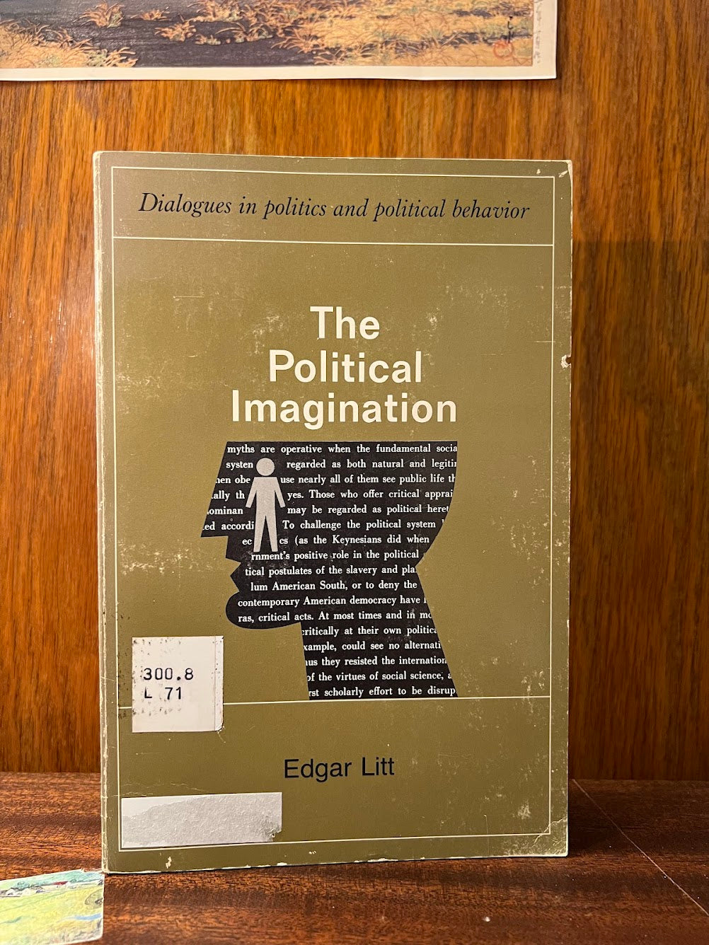 The Political Imagination edited by Edgar Litt