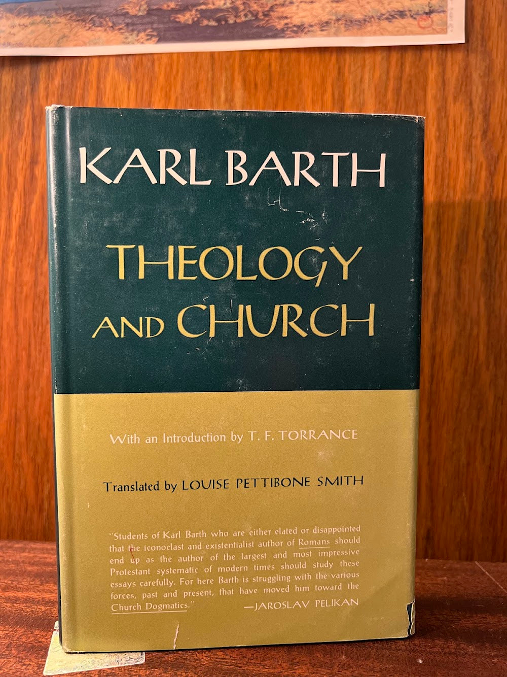 Theology and Church by Karl Barth