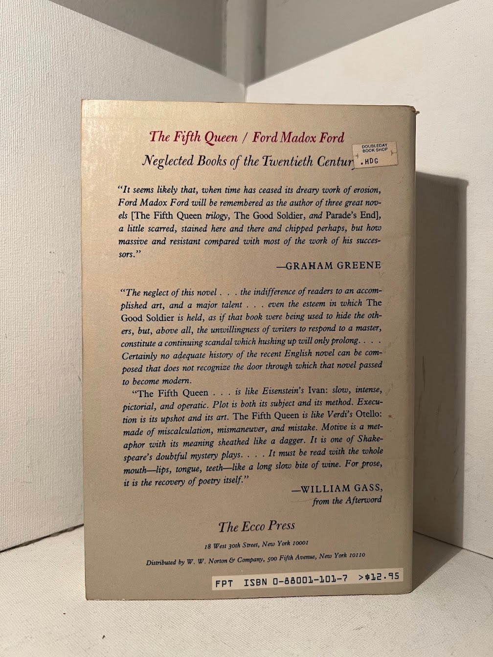 The Fifth Queen by Ford Madox Ford