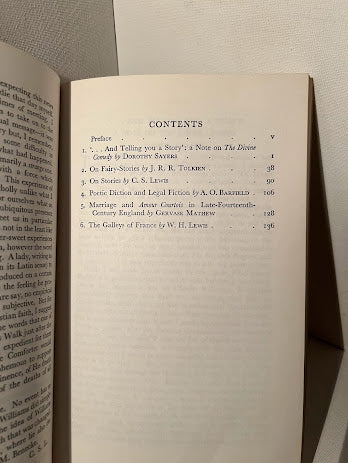 Essays Presented to Charles Williams edited by C.S. Lewis