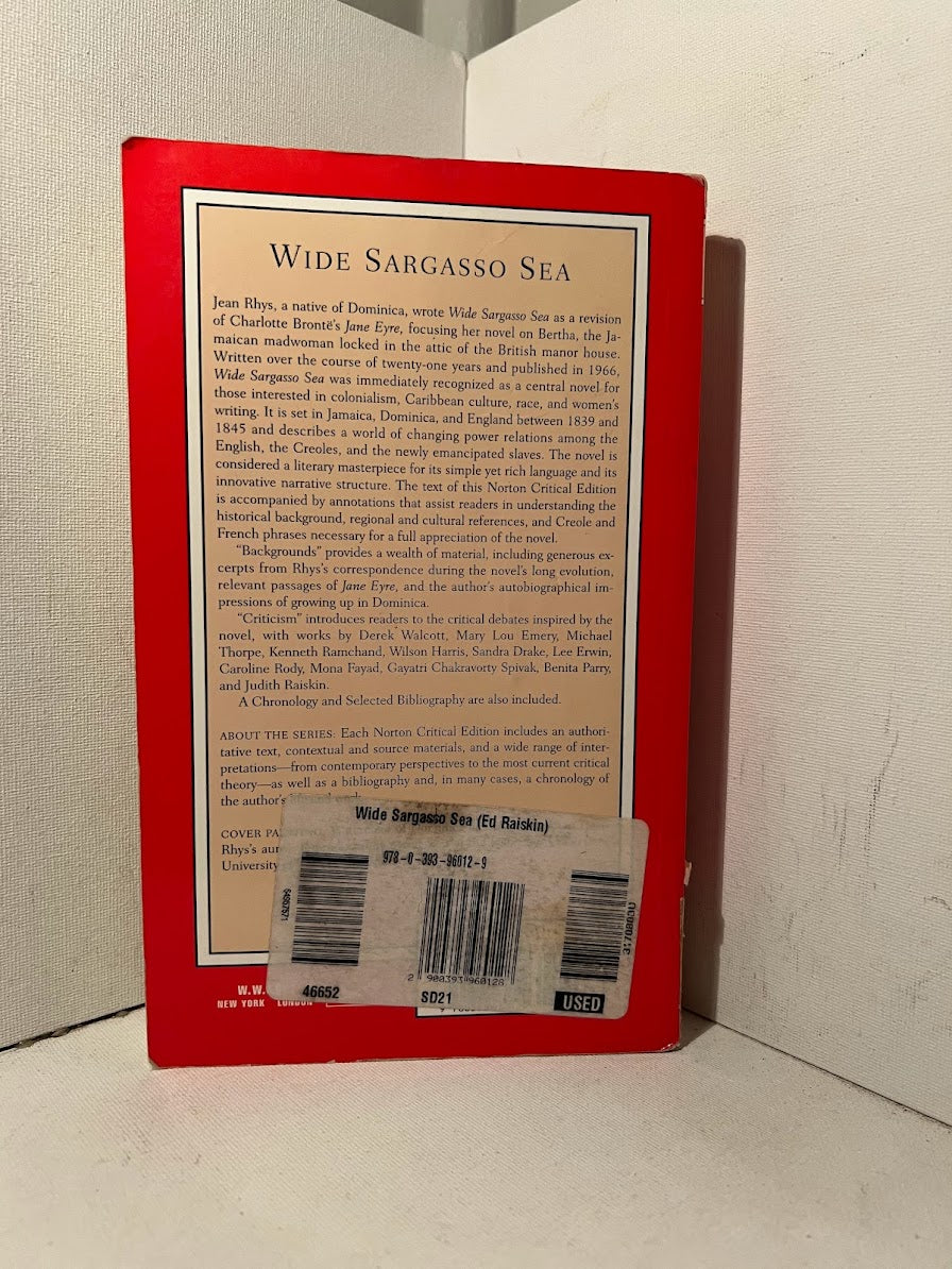 Wide Sargasso Sea by Jean Rhys