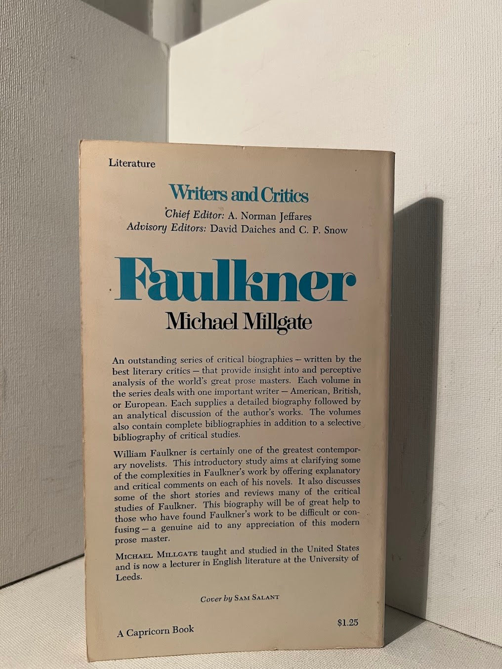 Faulkner by Michael Millgate