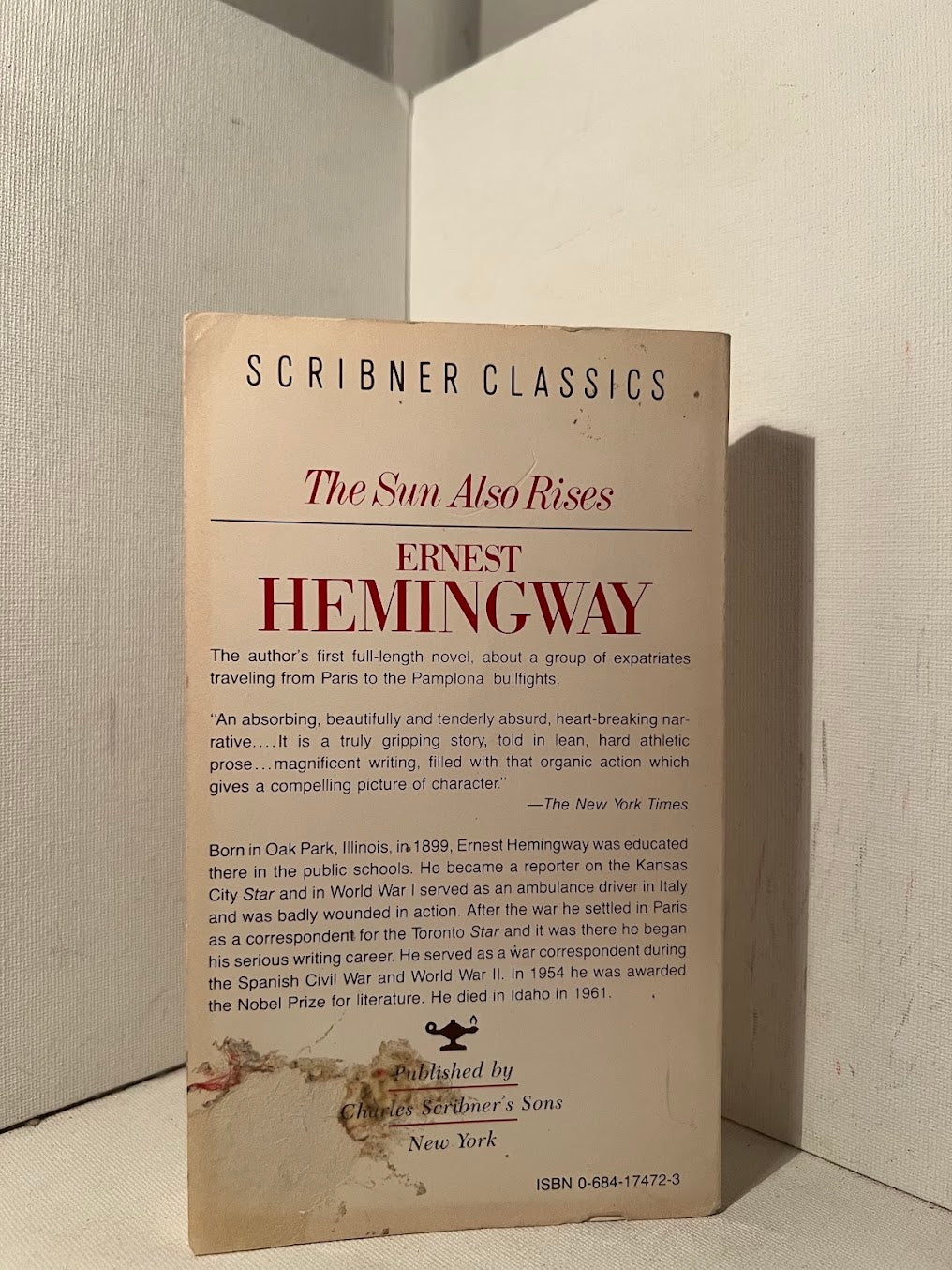 The Sun Also Rises by Ernest Hemingway