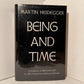 Being and Time by Martin Heidegger