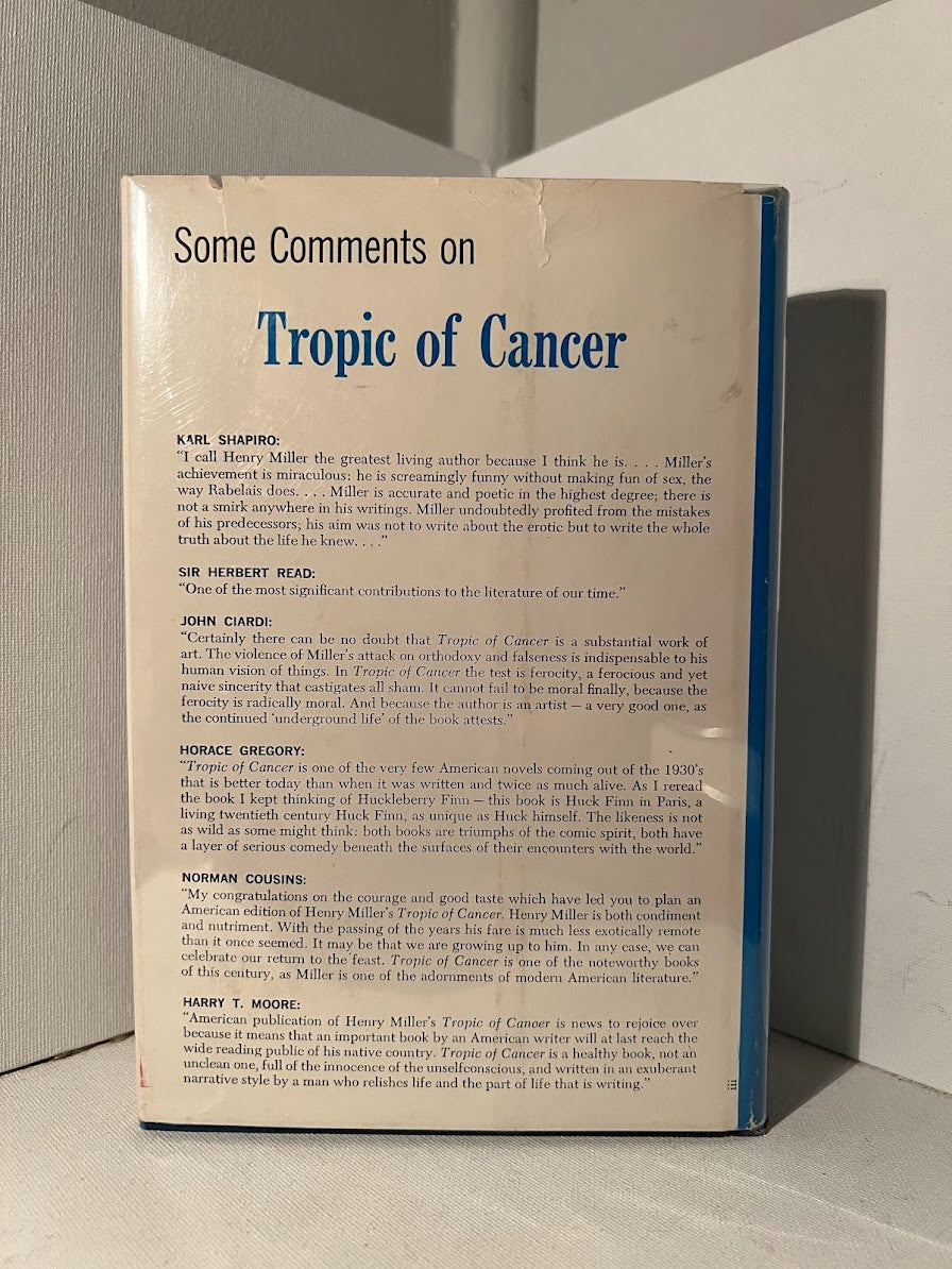 Tropic of Cancer by Henry Miller