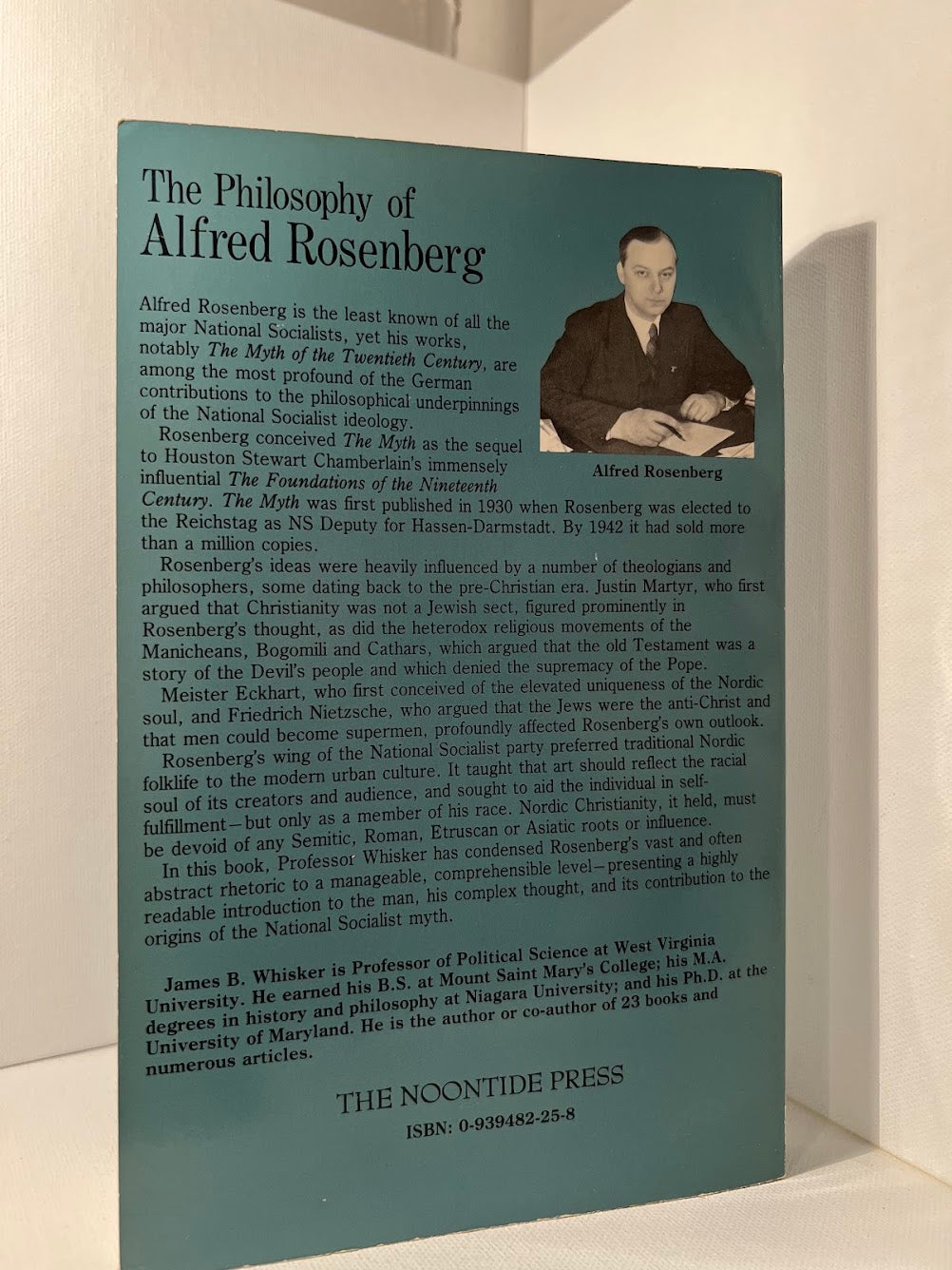 The Philosophy of Alfred Rosenberg by James B. Whisker