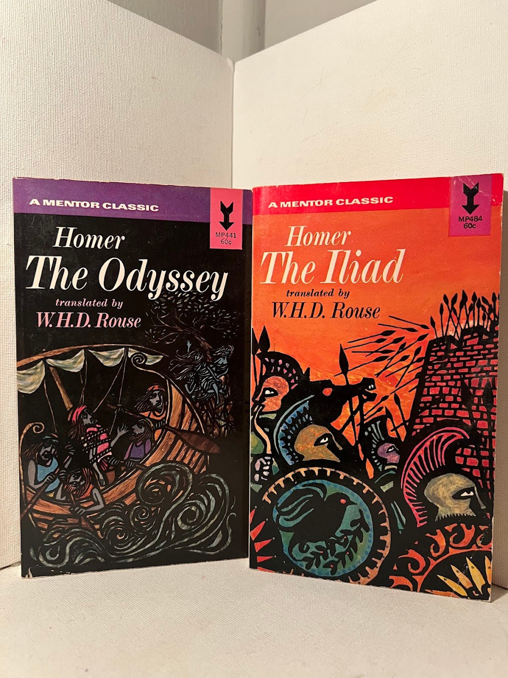 The Illiad and The Odyssey