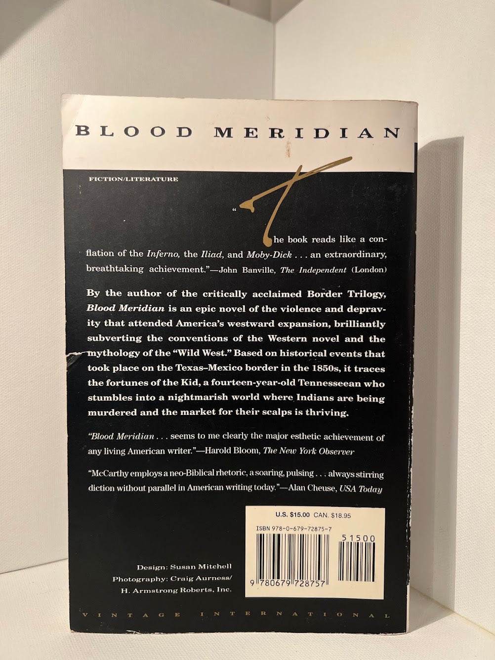 Blood Meridian by Cormac McCarthy