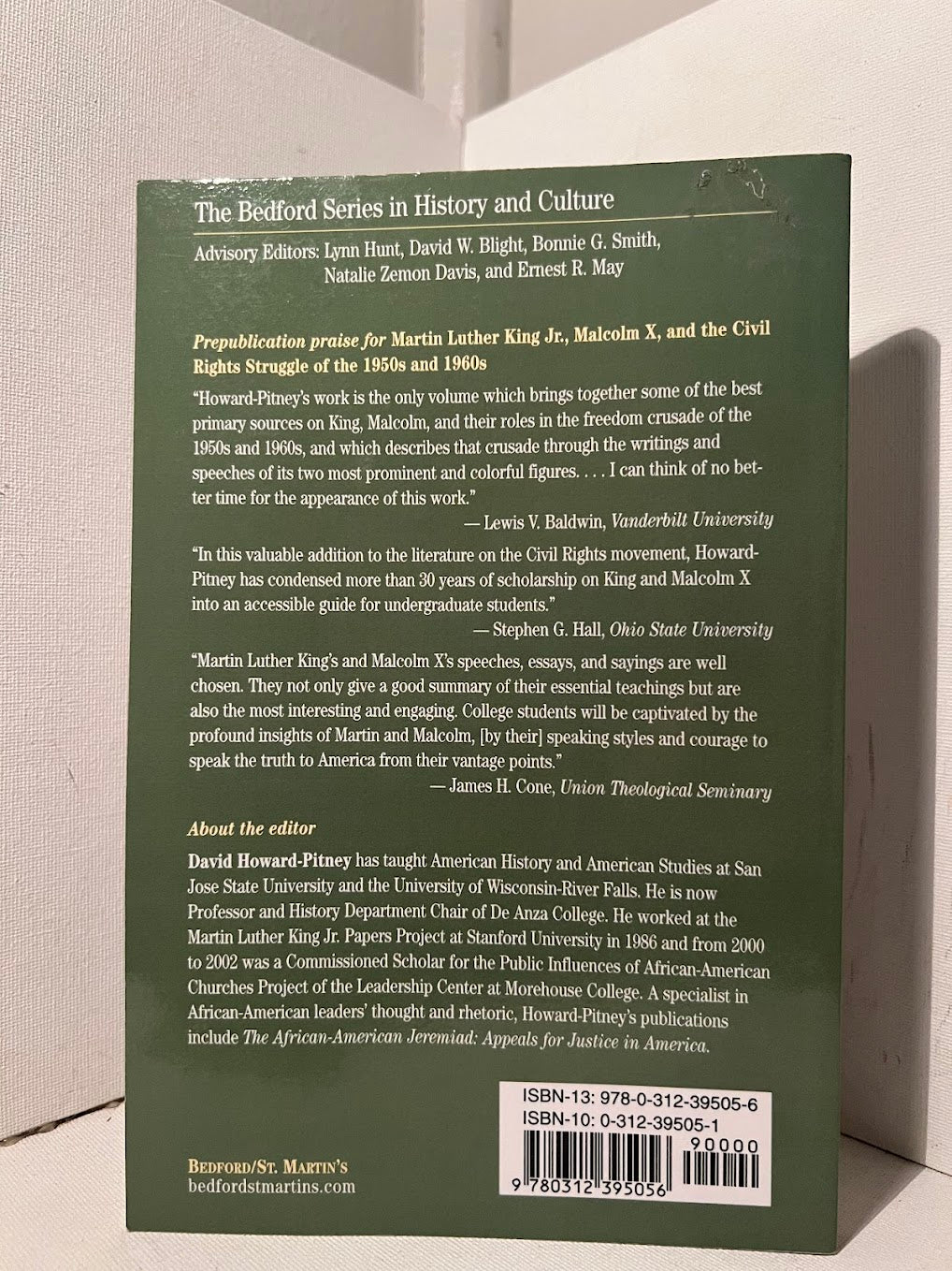 Martin Luther King Jr, Malcolm X, and the Civil Rights Struggle of the 1950s and 1960s by David Howard-Pitney