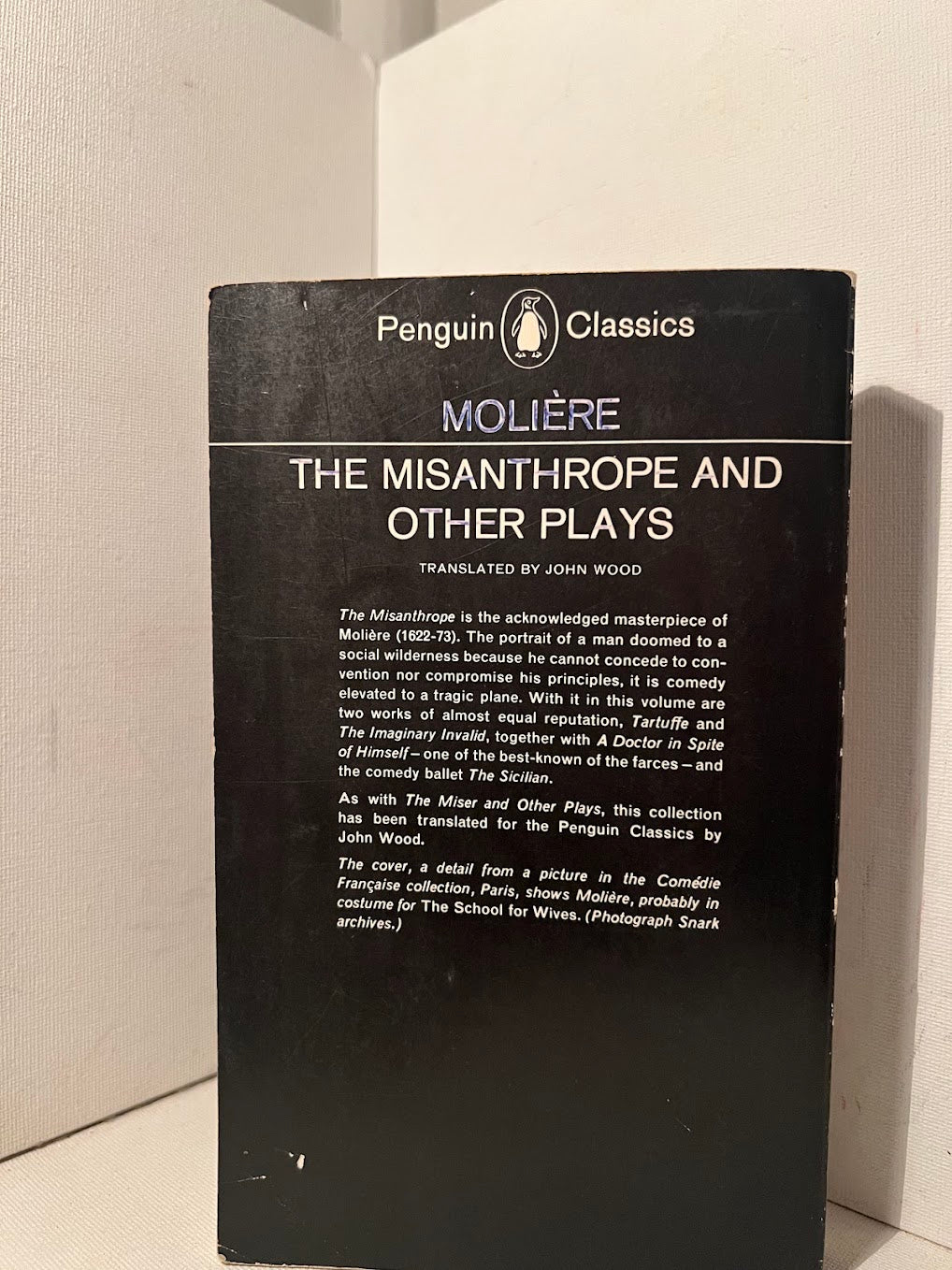 The Misanthrope and Other Plays by Moliere