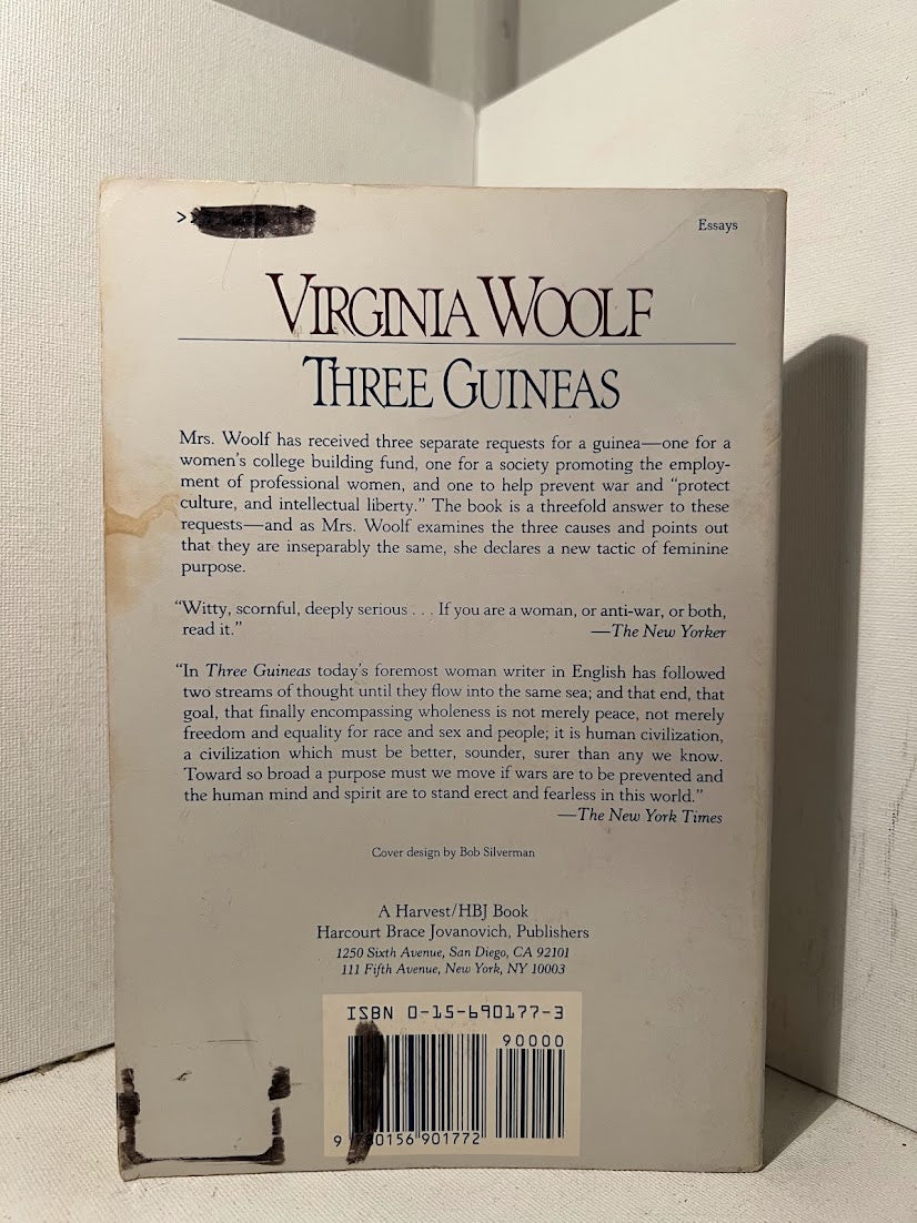 Three Guineas by Virginia Woolf