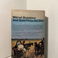 And Quiet Flows the Don by Mikhail Sholokhov