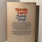 Malcolm Lowry: Psalms and Songs edited by Margerie Lowry