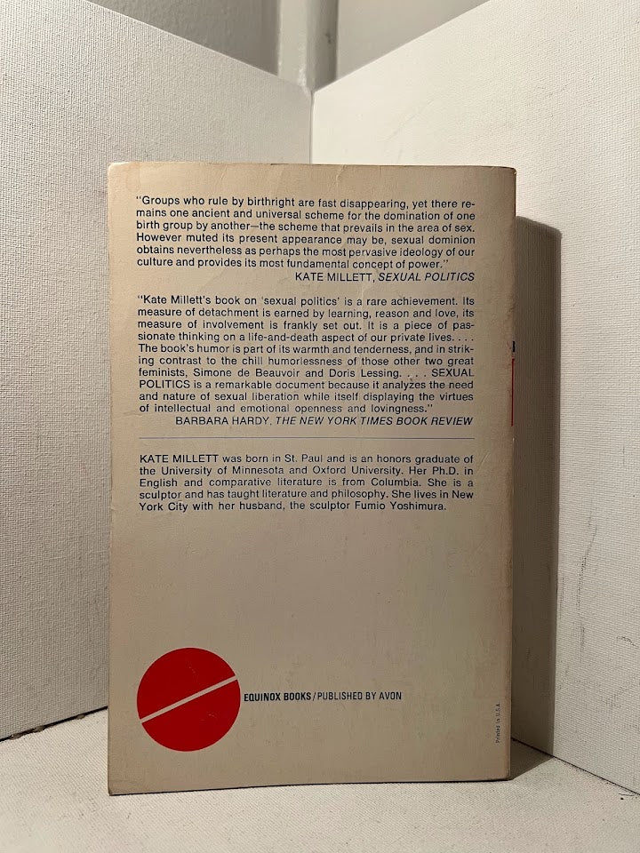 Sexual Politics by Kate Millett