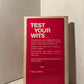 Test Your Wits by Eric Doubleday