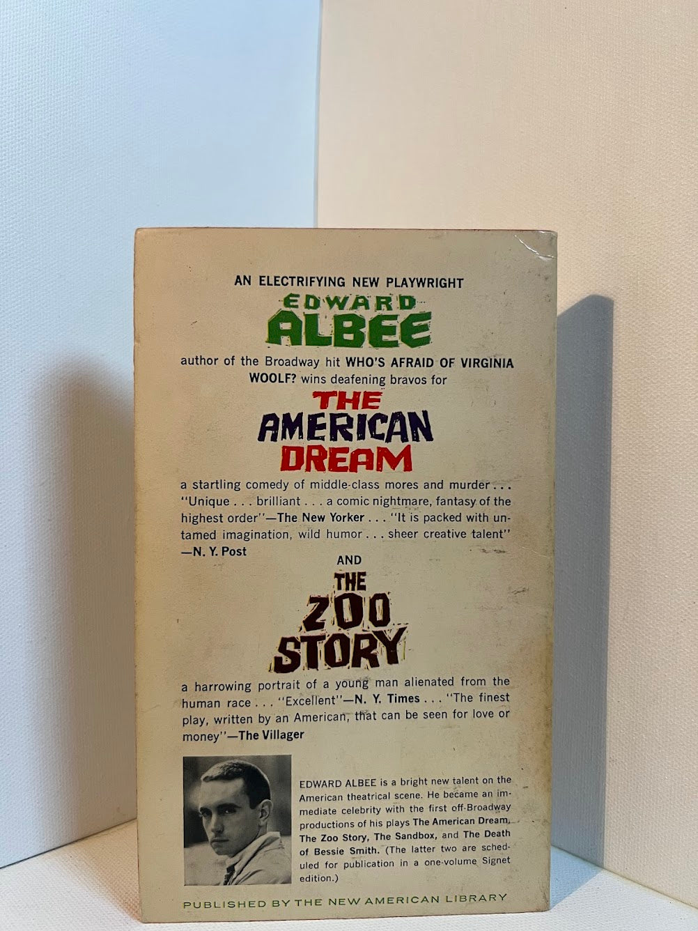 The American Dream - The Zoo Story by Edward Albee