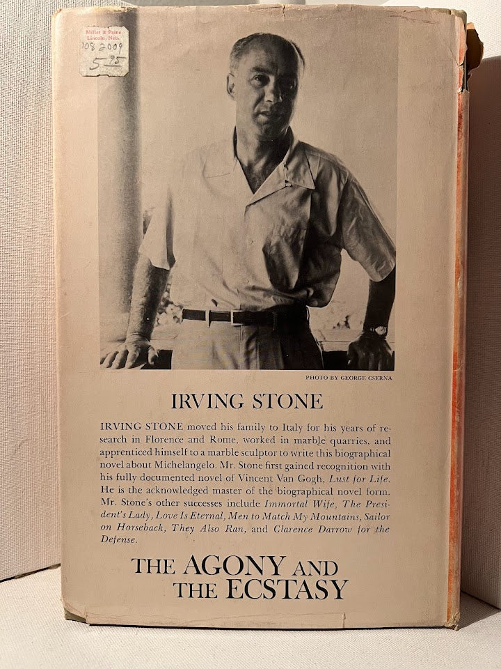 The Agony and the Ecstasy by Irving Stone