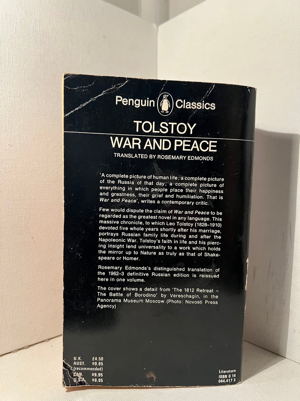 War and Peace by Leo Tolstoy