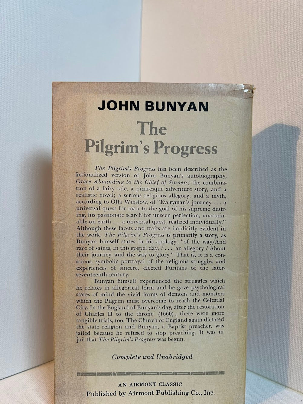 The Pilgrim's Progress by John Bunyan