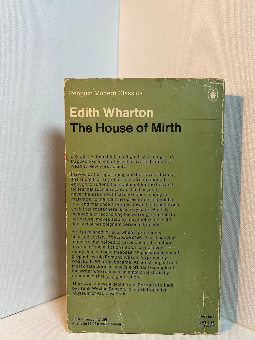 The House of Mirth by Edith Wharton