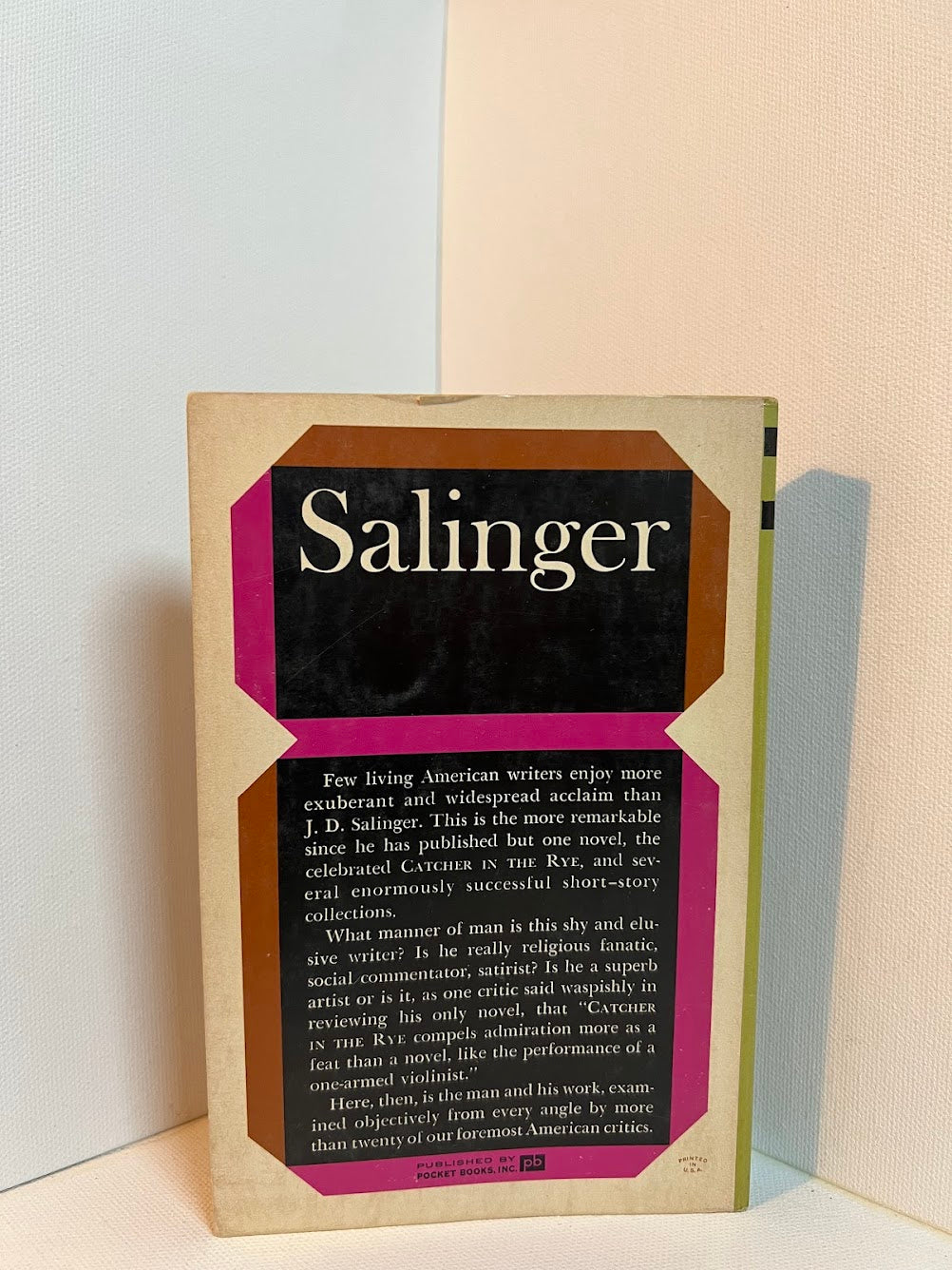 Salinger edited by Henry Anatole Grunwald