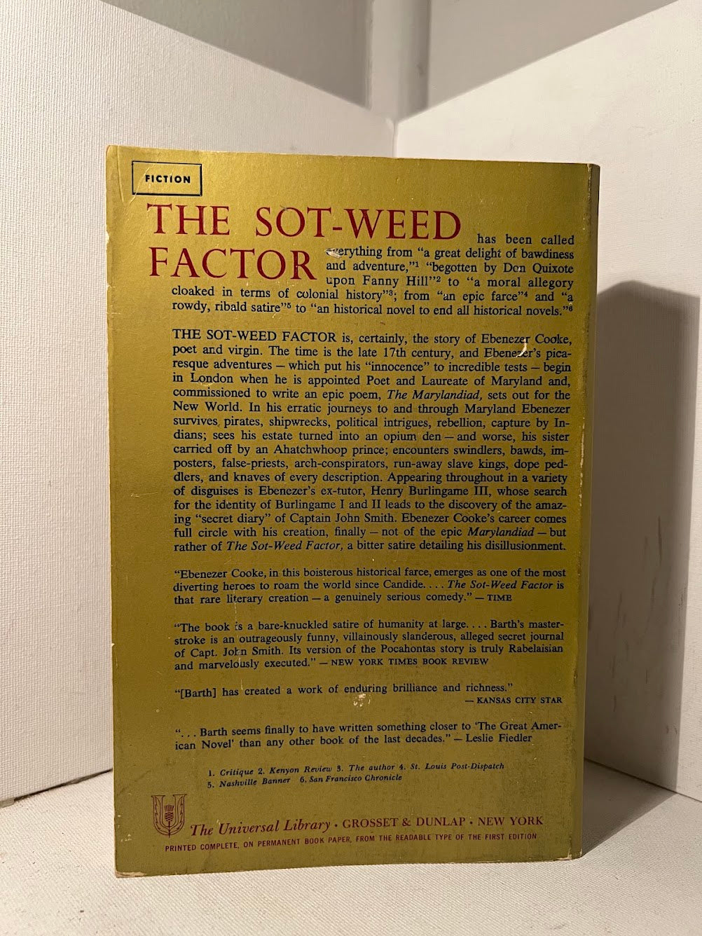 The Sot-Weed Factor by John Barth