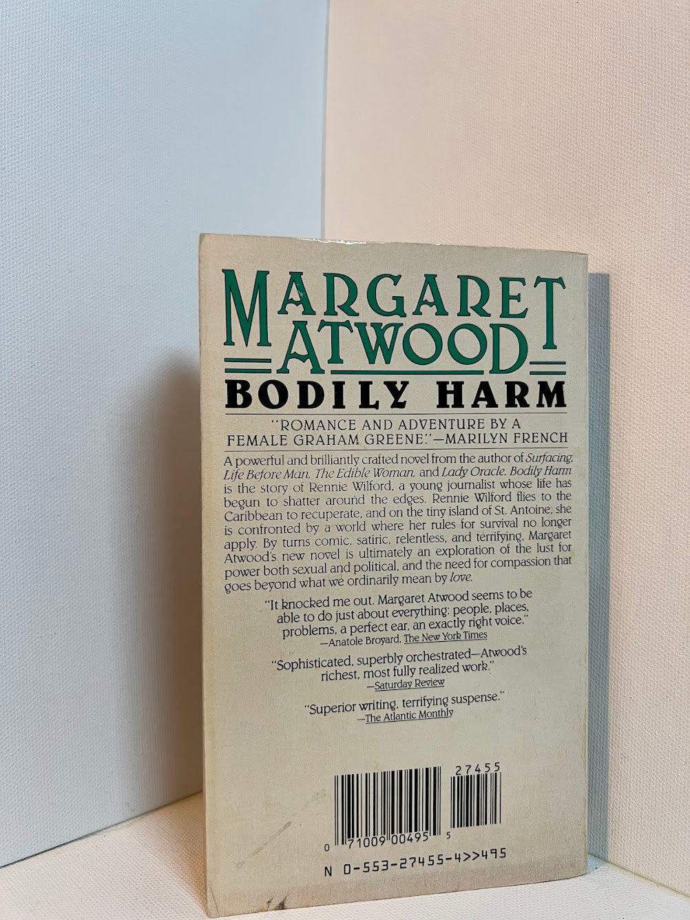 Bodily Harm by Margaret Atwood