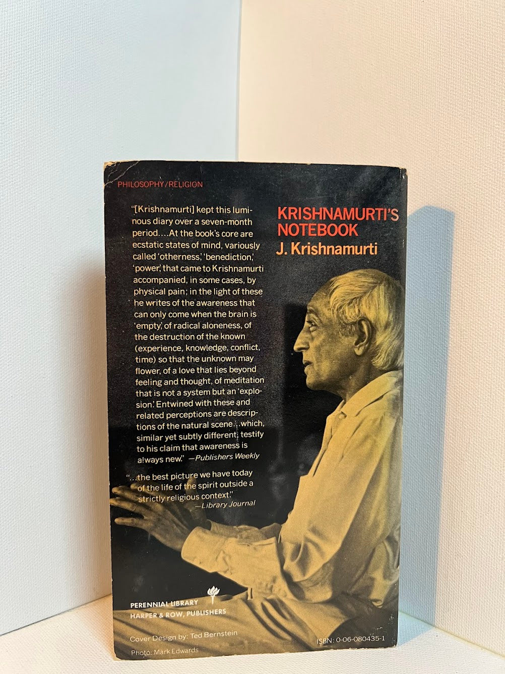 Krishnamurti's Notebook