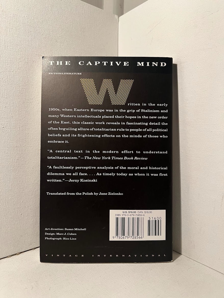 The Captive Mind by Czeslaw Milosz