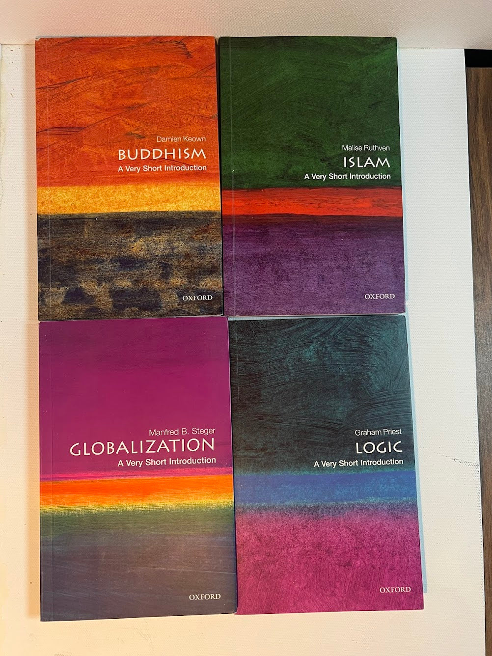 4 Short Introductions (Logic, Globalization, Islam, Buddhism)