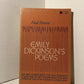 Final Harvest Emily Dickinson's Poems