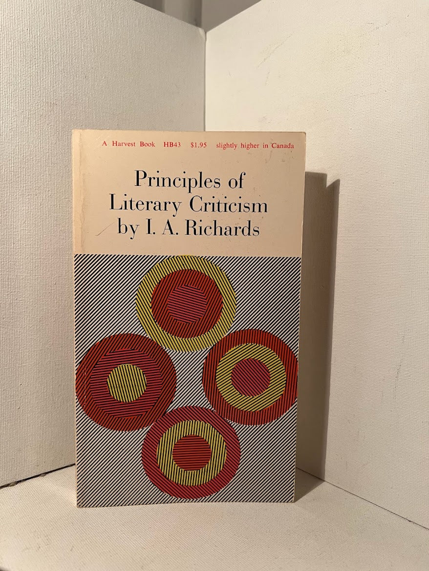 Principles of Literary Criticism by I.A. Richards