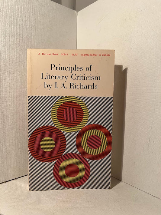 Principles of Literary Criticism by I.A. Richards