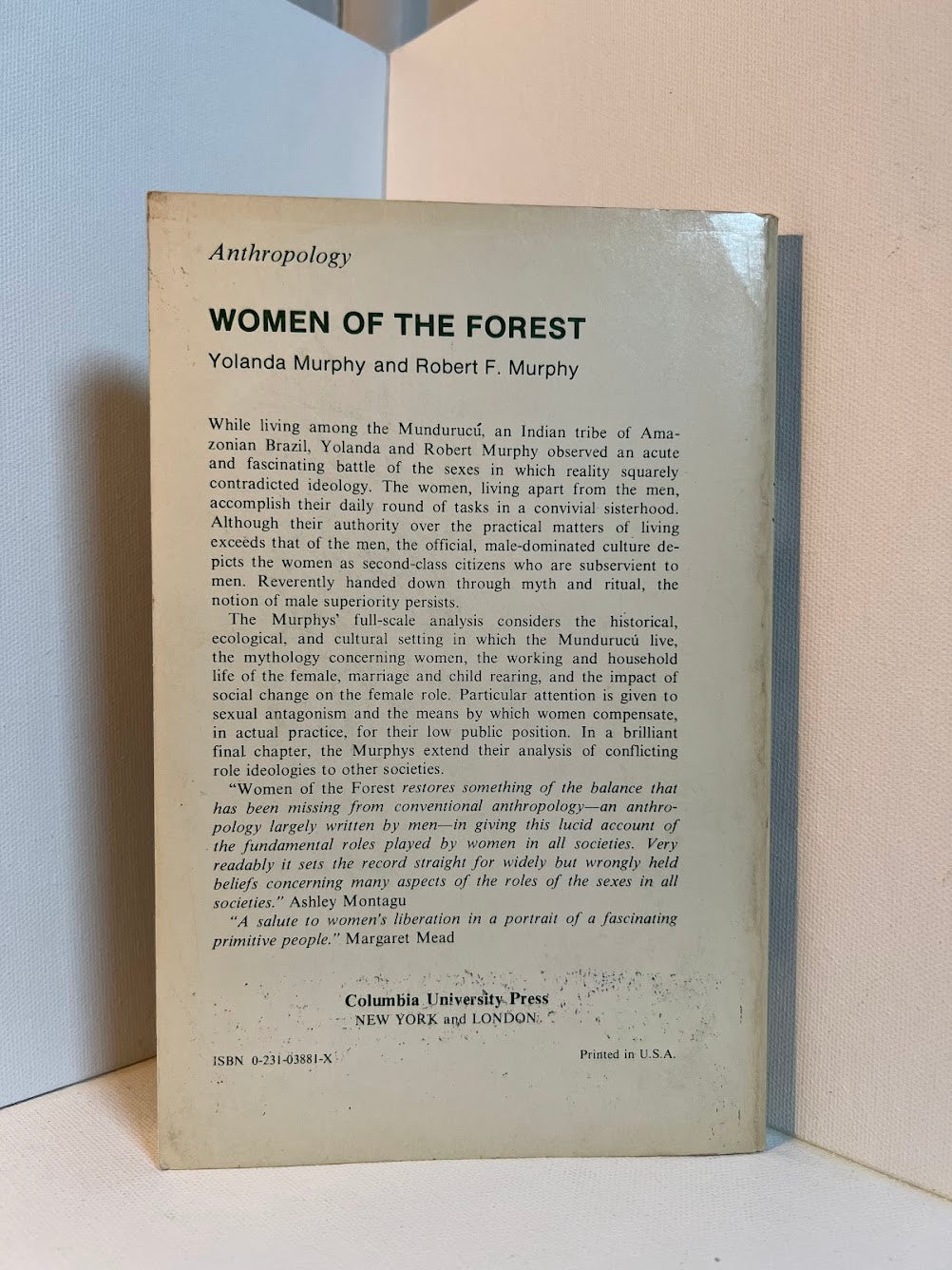 Women of the Forest by Yolanda and Robert Murphy